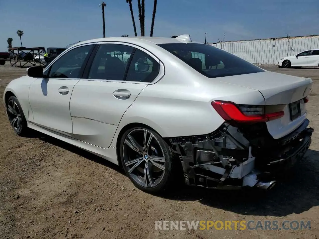 2 fotografías del automóvil dañado 3MW5R1J01L8B10238 BMW 3 SERIES 2020