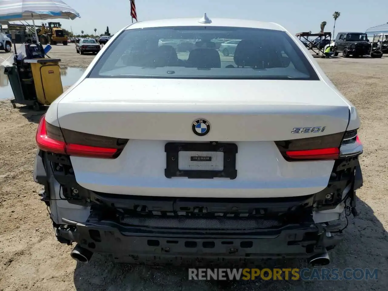 6 fotografías del automóvil dañado 3MW5R1J01L8B10238 BMW 3 SERIES 2020