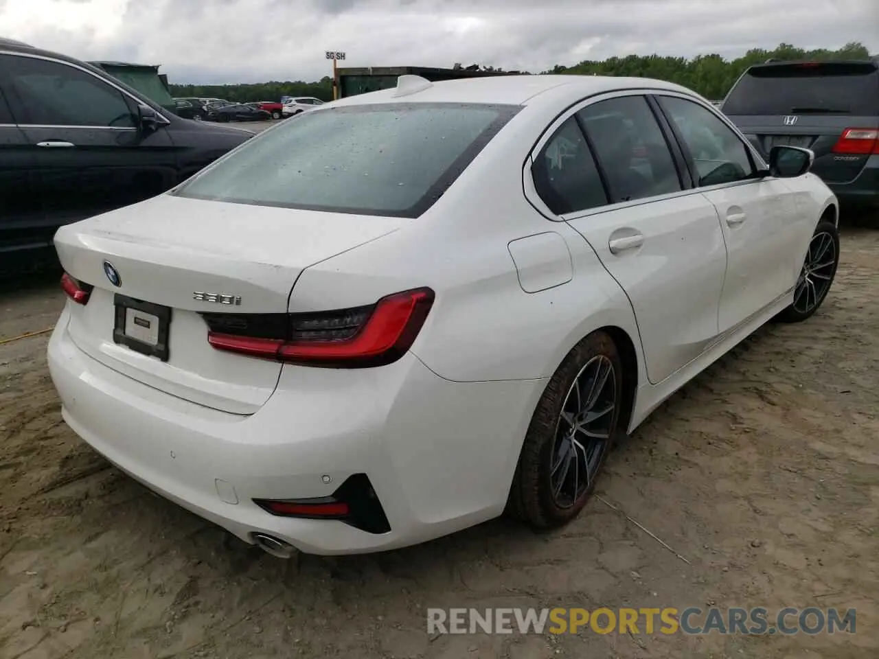 4 fotografías del automóvil dañado 3MW5R1J01L8B16234 BMW 3 SERIES 2020