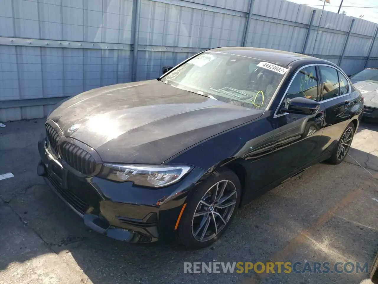 2 fotografías del automóvil dañado 3MW5R1J01L8B18971 BMW 3 SERIES 2020