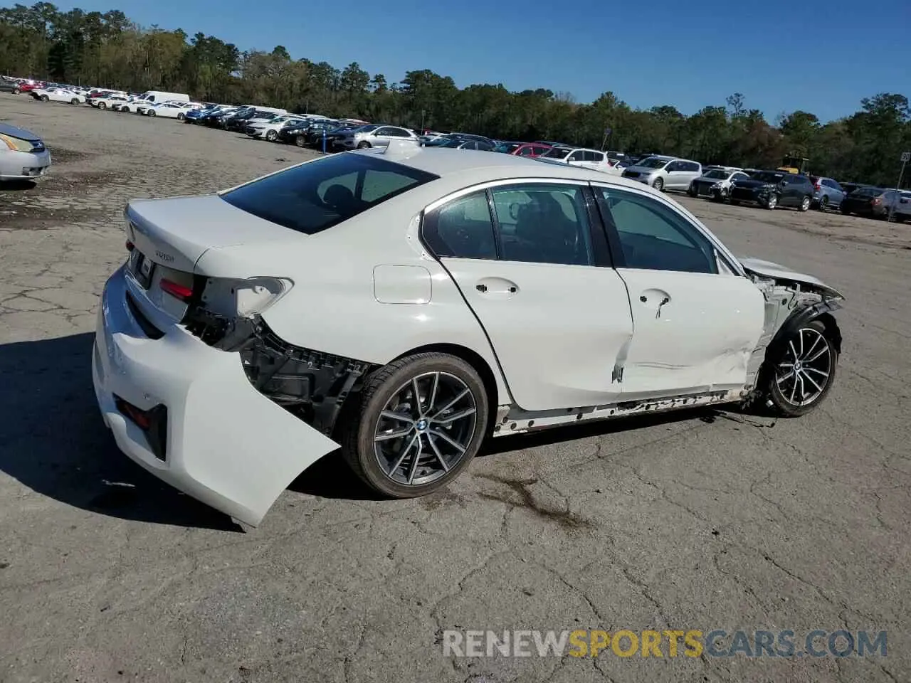 3 fotografías del automóvil dañado 3MW5R1J01L8B20932 BMW 3 SERIES 2020