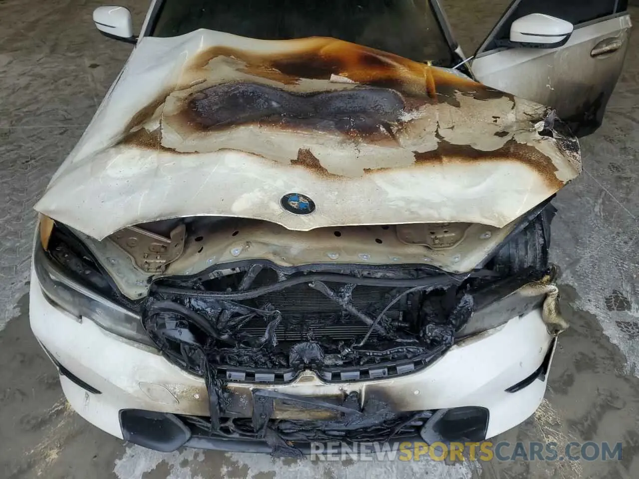 12 fotografías del automóvil dañado 3MW5R1J01L8B23586 BMW 3 SERIES 2020