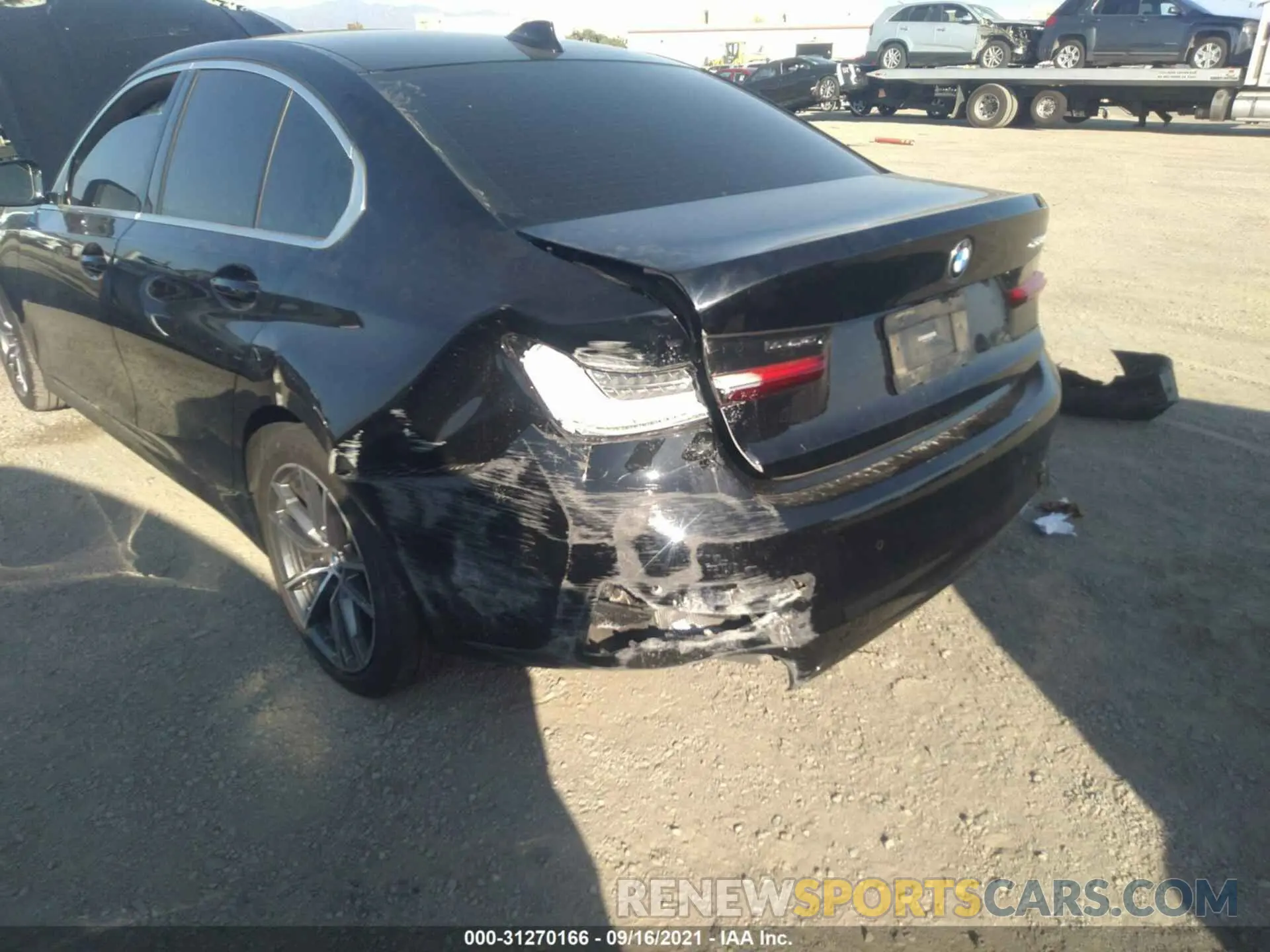6 fotografías del automóvil dañado 3MW5R1J01L8B31929 BMW 3 SERIES 2020