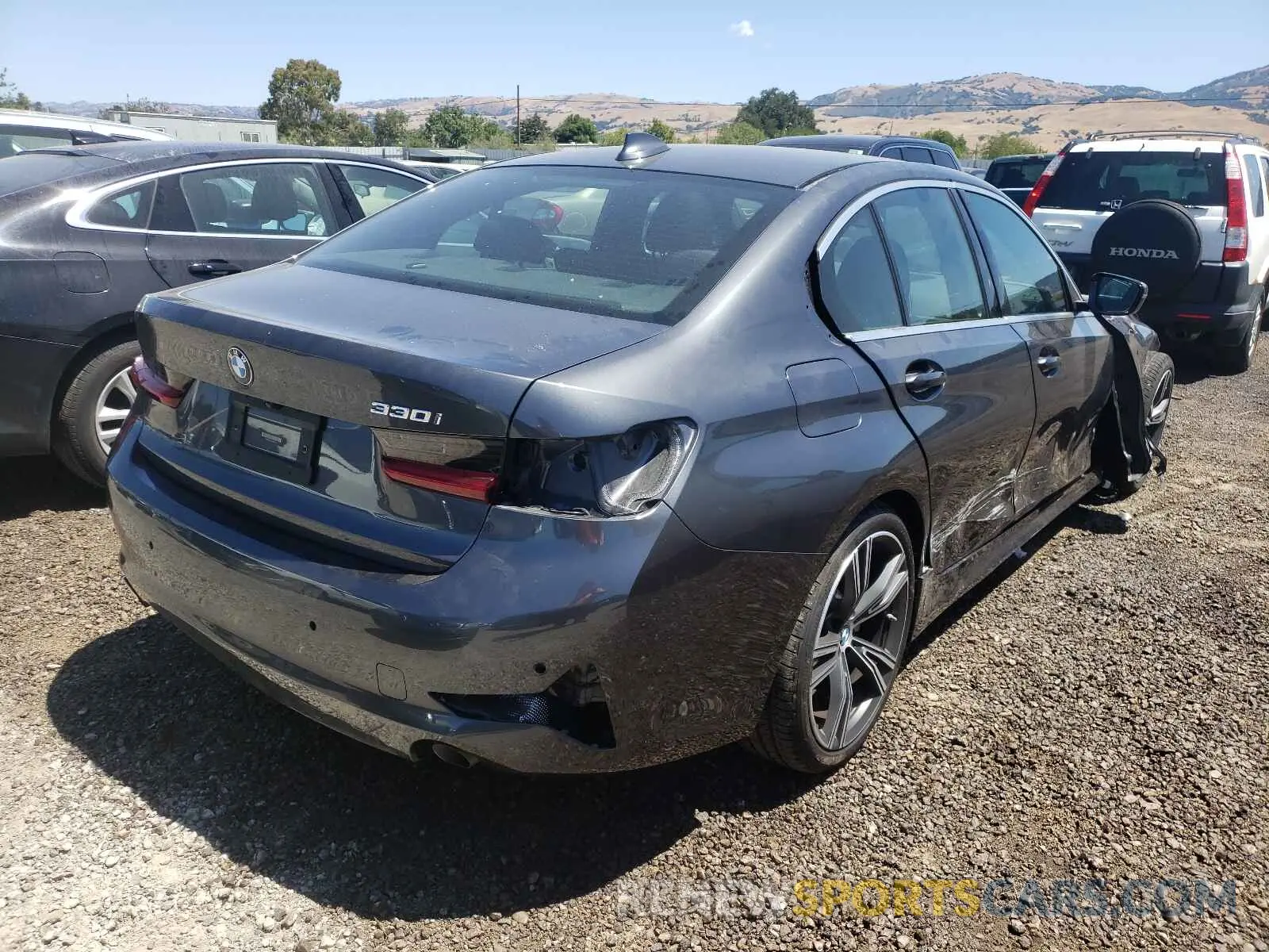 4 fotografías del automóvil dañado 3MW5R1J01L8B41411 BMW 3 SERIES 2020