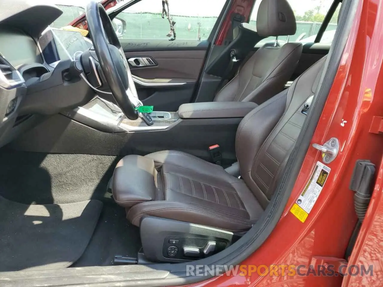 7 fotografías del automóvil dañado 3MW5R1J01L8B44177 BMW 3 SERIES 2020