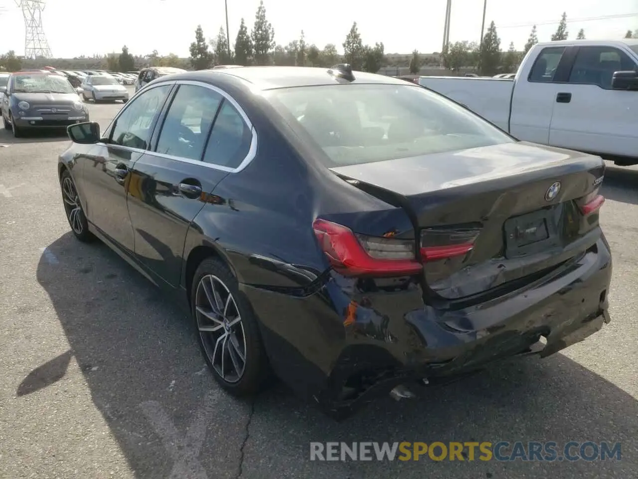 3 fotografías del automóvil dañado 3MW5R1J02L8B04044 BMW 3 SERIES 2020