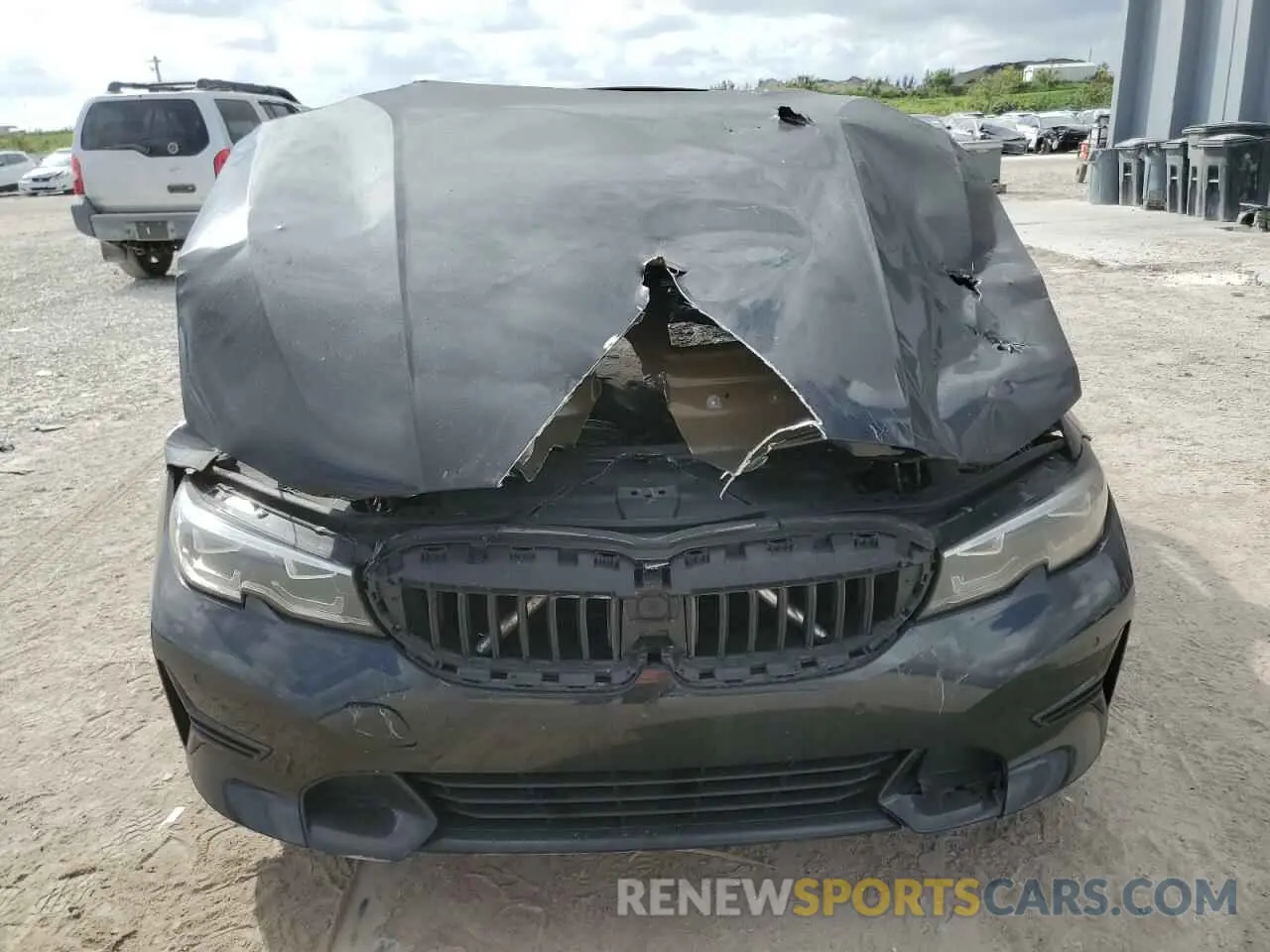 5 fotografías del automóvil dañado 3MW5R1J02L8B14847 BMW 3 SERIES 2020