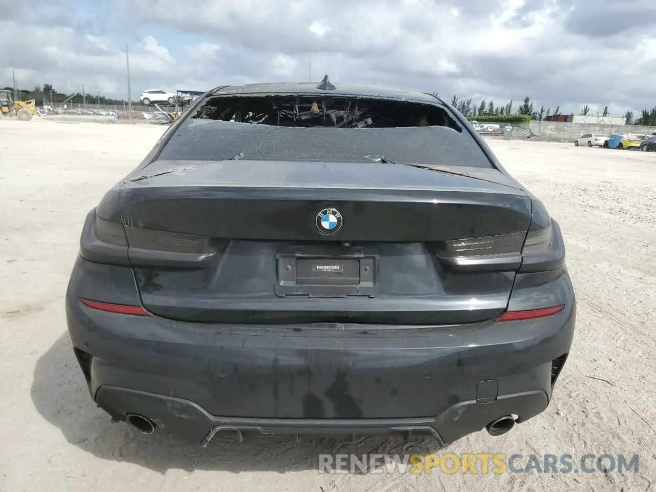 6 fotografías del automóvil dañado 3MW5R1J02L8B14847 BMW 3 SERIES 2020