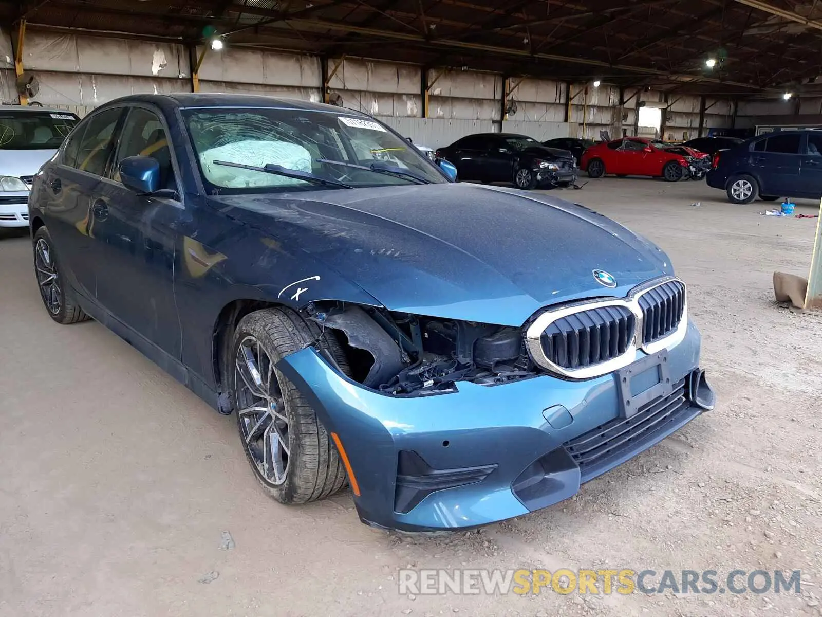 1 fotografías del automóvil dañado 3MW5R1J02L8B23838 BMW 3 SERIES 2020