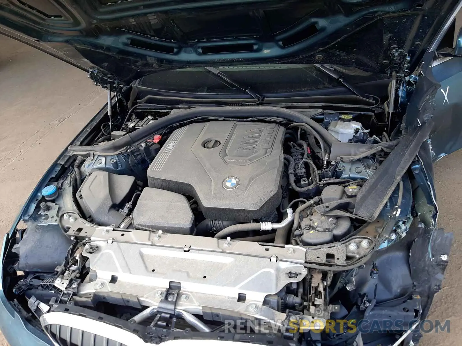 7 fotografías del automóvil dañado 3MW5R1J02L8B23838 BMW 3 SERIES 2020