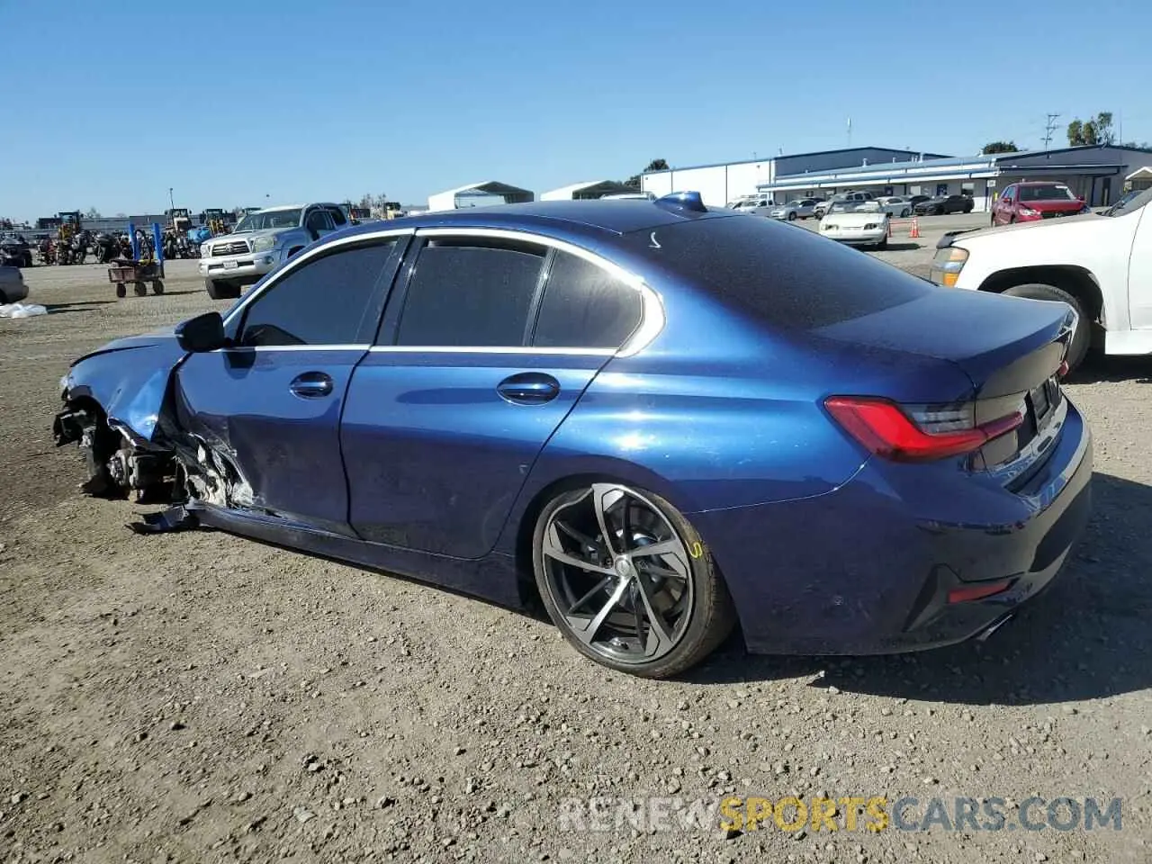 2 fotografías del automóvil dañado 3MW5R1J02L8B42793 BMW 3 SERIES 2020