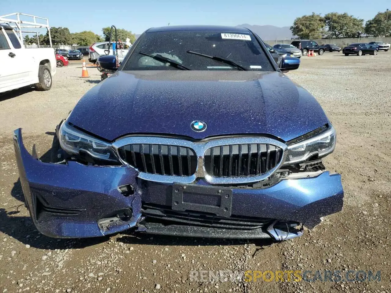 5 fotografías del automóvil dañado 3MW5R1J02L8B42793 BMW 3 SERIES 2020