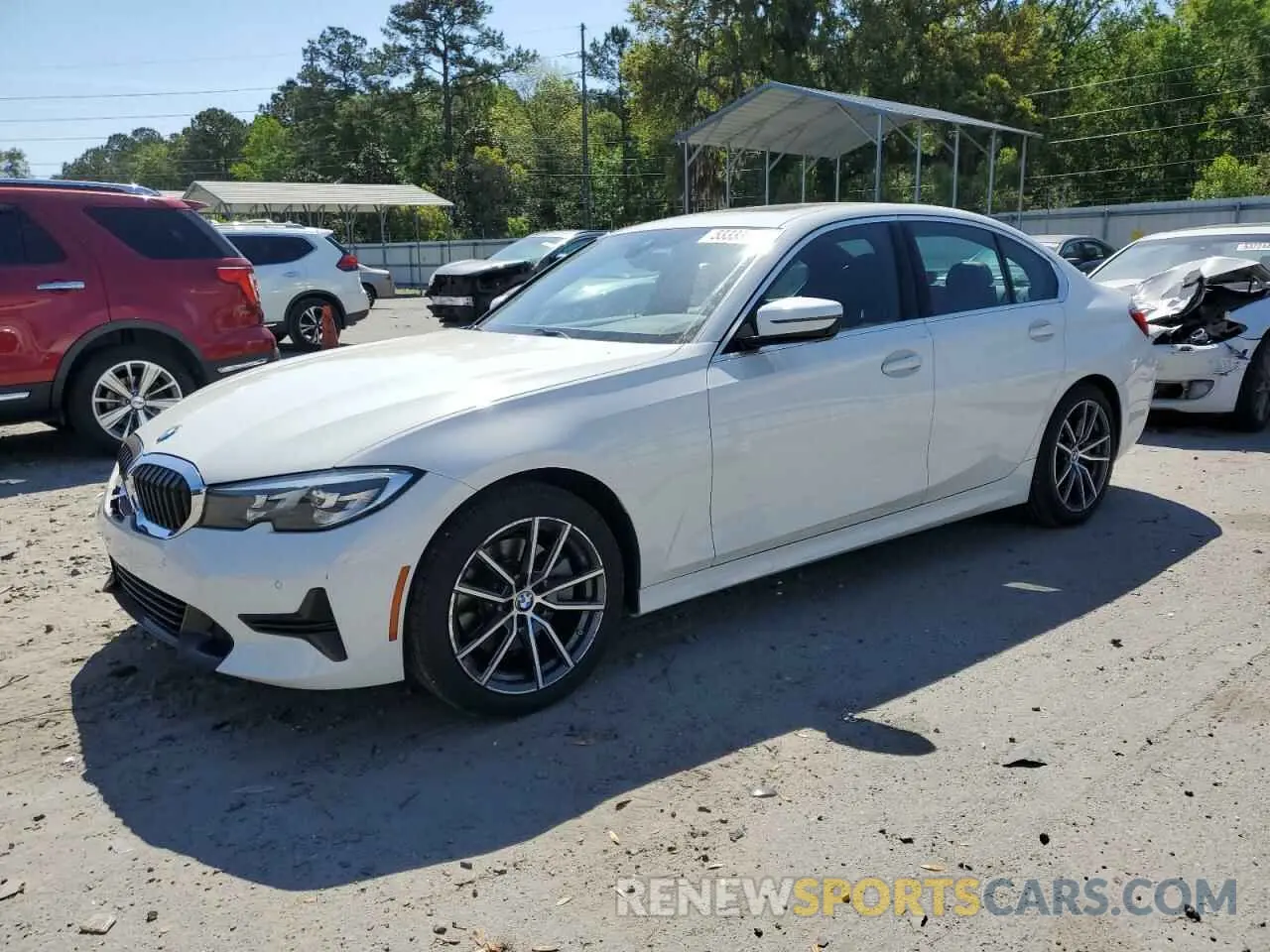 1 fotografías del automóvil dañado 3MW5R1J03L8B06515 BMW 3 SERIES 2020