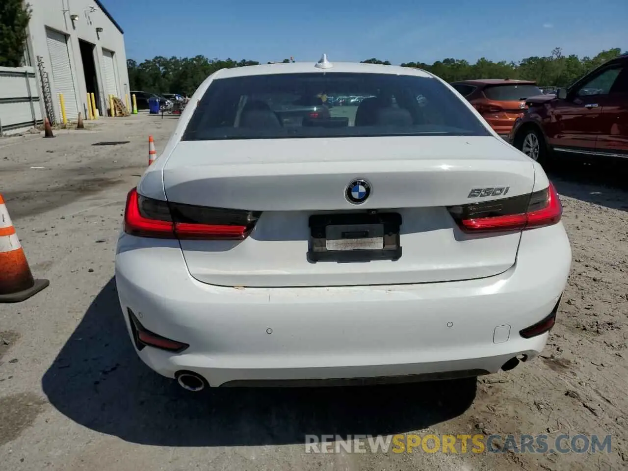 6 fotografías del automóvil dañado 3MW5R1J03L8B06515 BMW 3 SERIES 2020