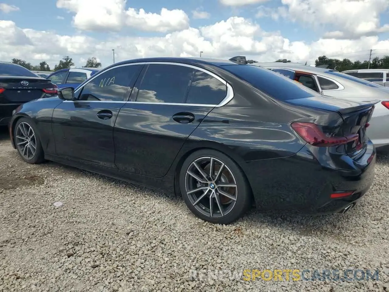 2 fotografías del automóvil dañado 3MW5R1J03L8B17658 BMW 3 SERIES 2020