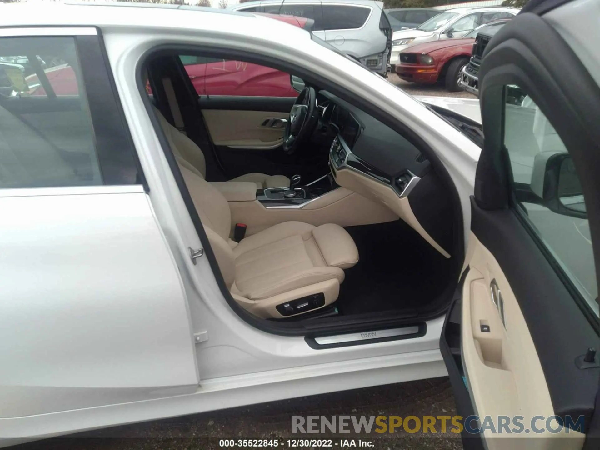 5 fotografías del automóvil dañado 3MW5R1J03L8B21306 BMW 3 SERIES 2020