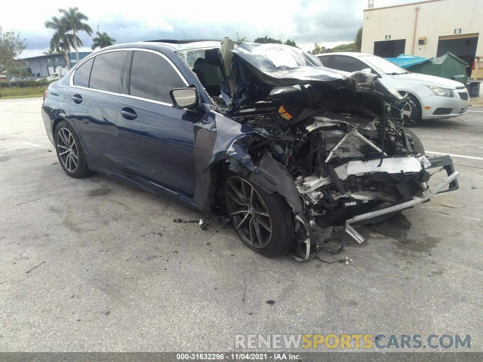 1 fotografías del automóvil dañado 3MW5R1J03L8B24870 BMW 3 SERIES 2020