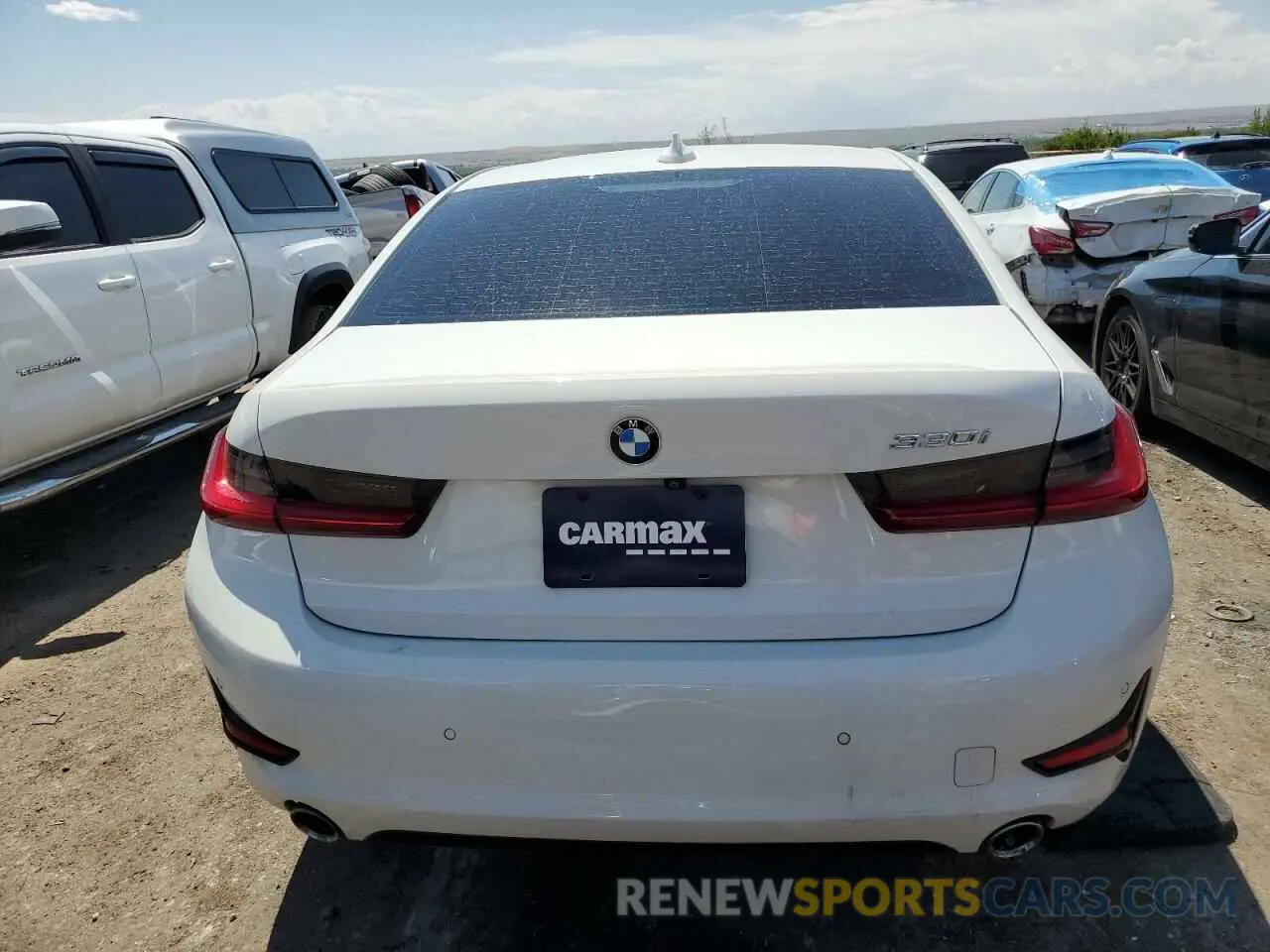 6 fotografías del automóvil dañado 3MW5R1J03L8B27509 BMW 3 SERIES 2020