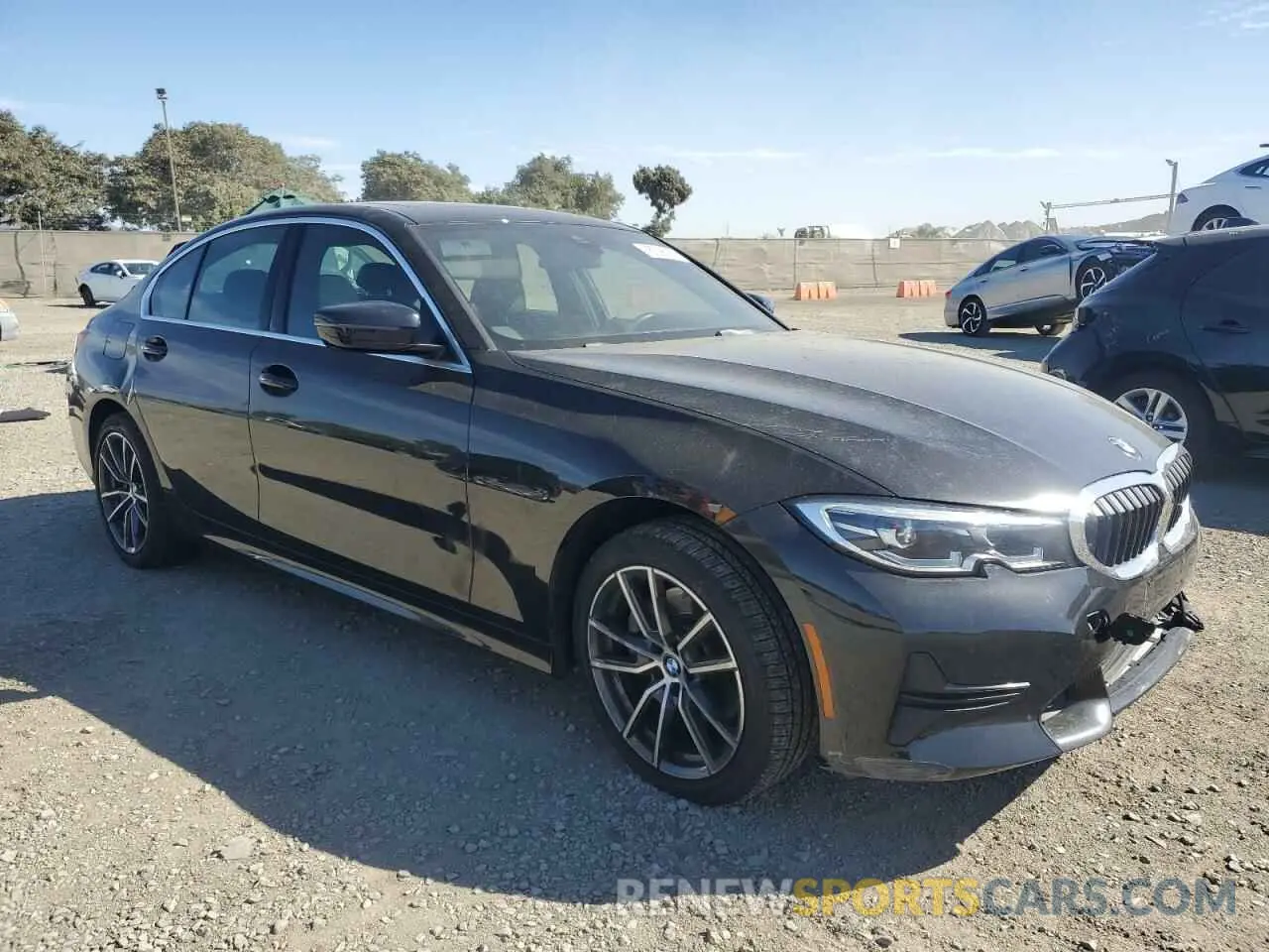 4 fotografías del automóvil dañado 3MW5R1J03L8B29177 BMW 3 SERIES 2020