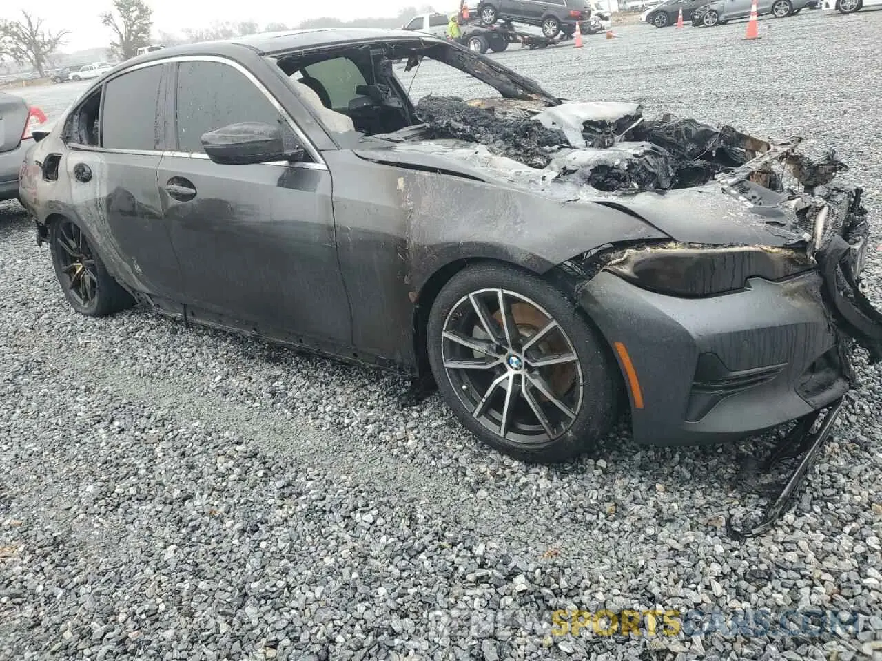 4 fotografías del automóvil dañado 3MW5R1J03L8B34833 BMW 3 SERIES 2020