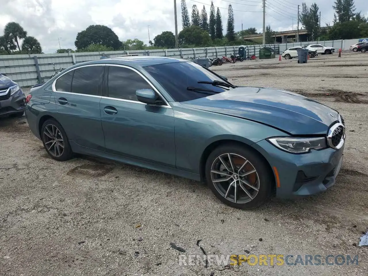 4 fotografías del automóvil dañado 3MW5R1J04L8B20665 BMW 3 SERIES 2020