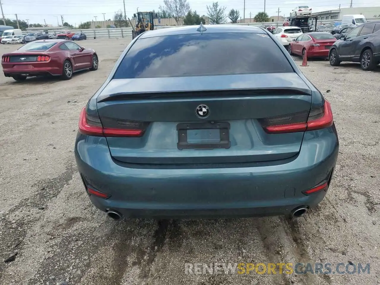 6 fotografías del automóvil dañado 3MW5R1J04L8B20665 BMW 3 SERIES 2020