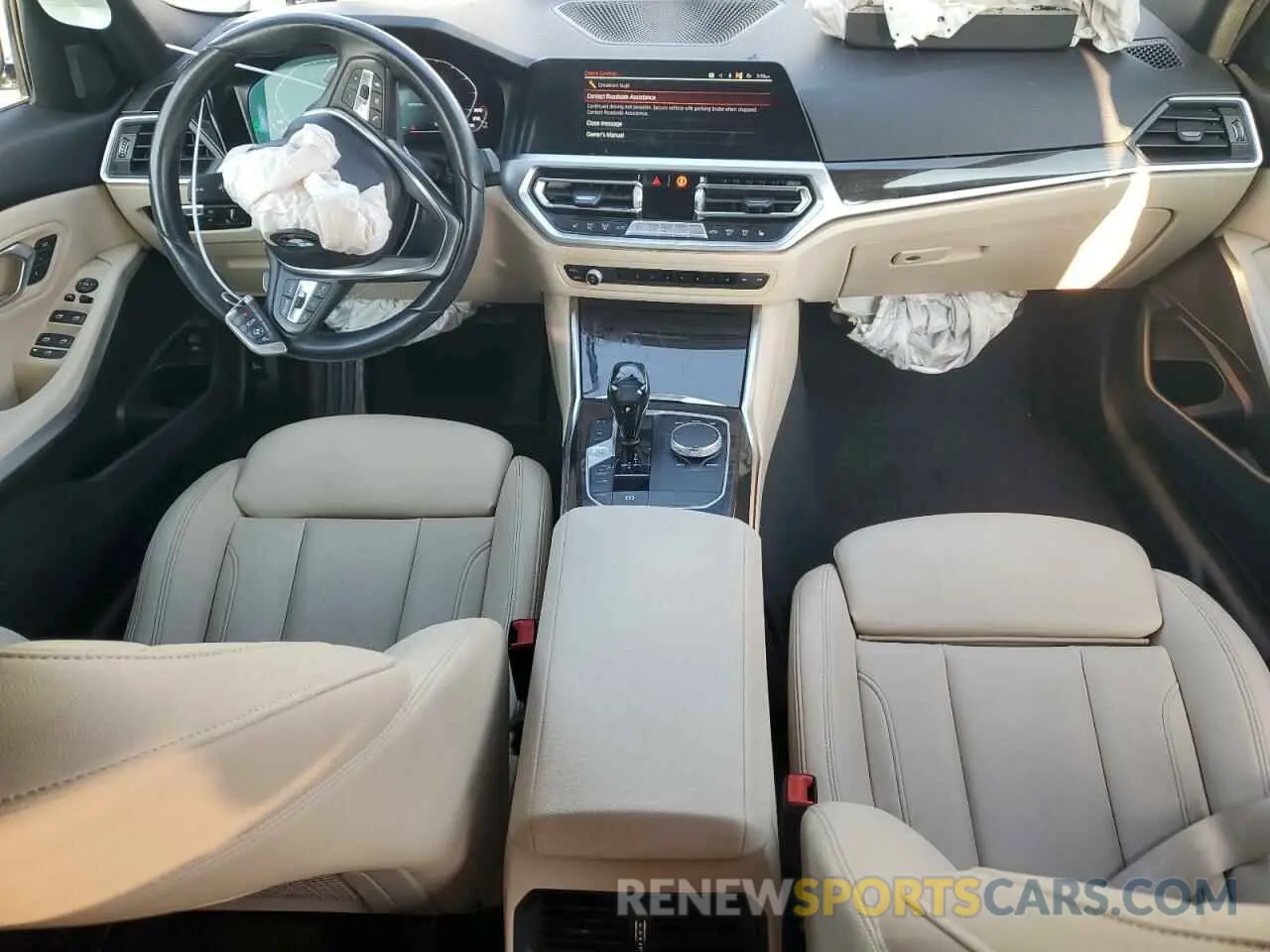 8 fotografías del automóvil dañado 3MW5R1J04L8B21380 BMW 3 SERIES 2020