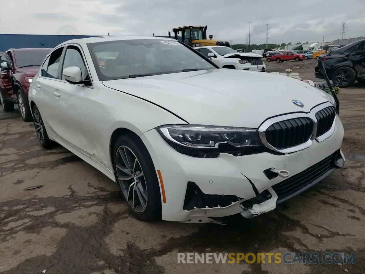 1 fotografías del automóvil dañado 3MW5R1J04L8B23694 BMW 3 SERIES 2020
