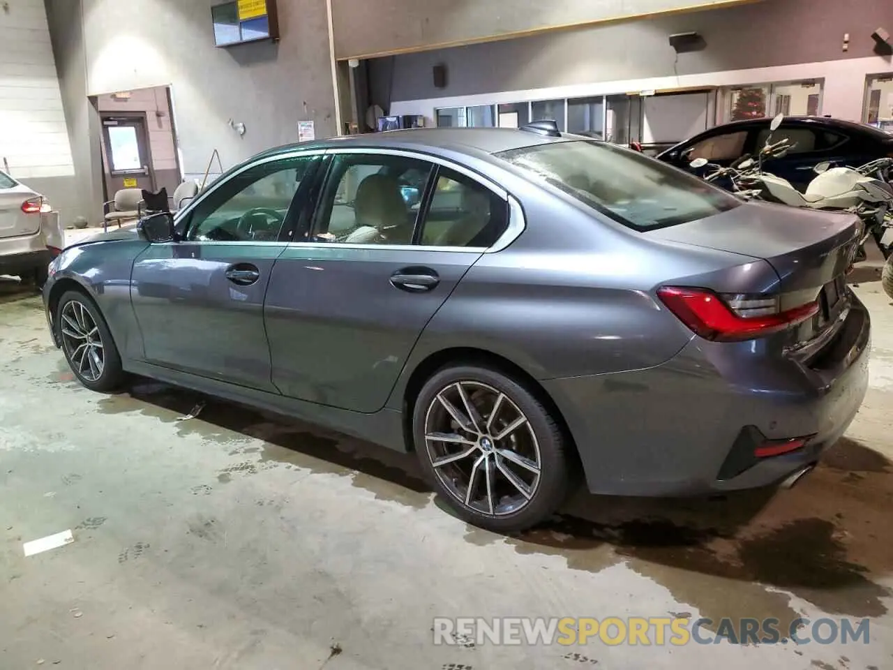 2 fotografías del automóvil dañado 3MW5R1J04L8B23758 BMW 3 SERIES 2020