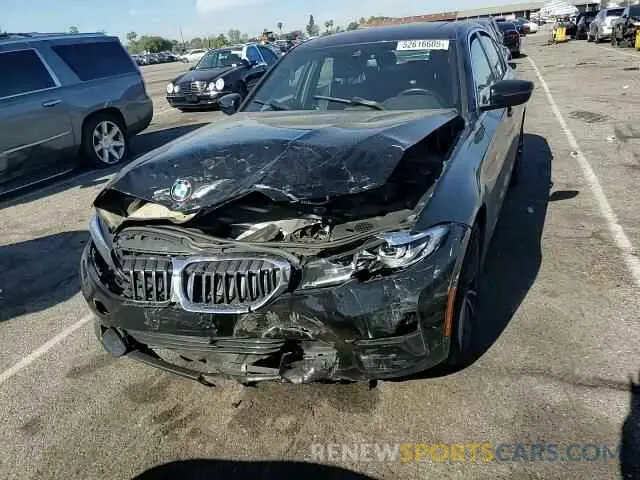 10 fotografías del automóvil dañado 3MW5R1J04L8B26370 BMW 3 SERIES 2020