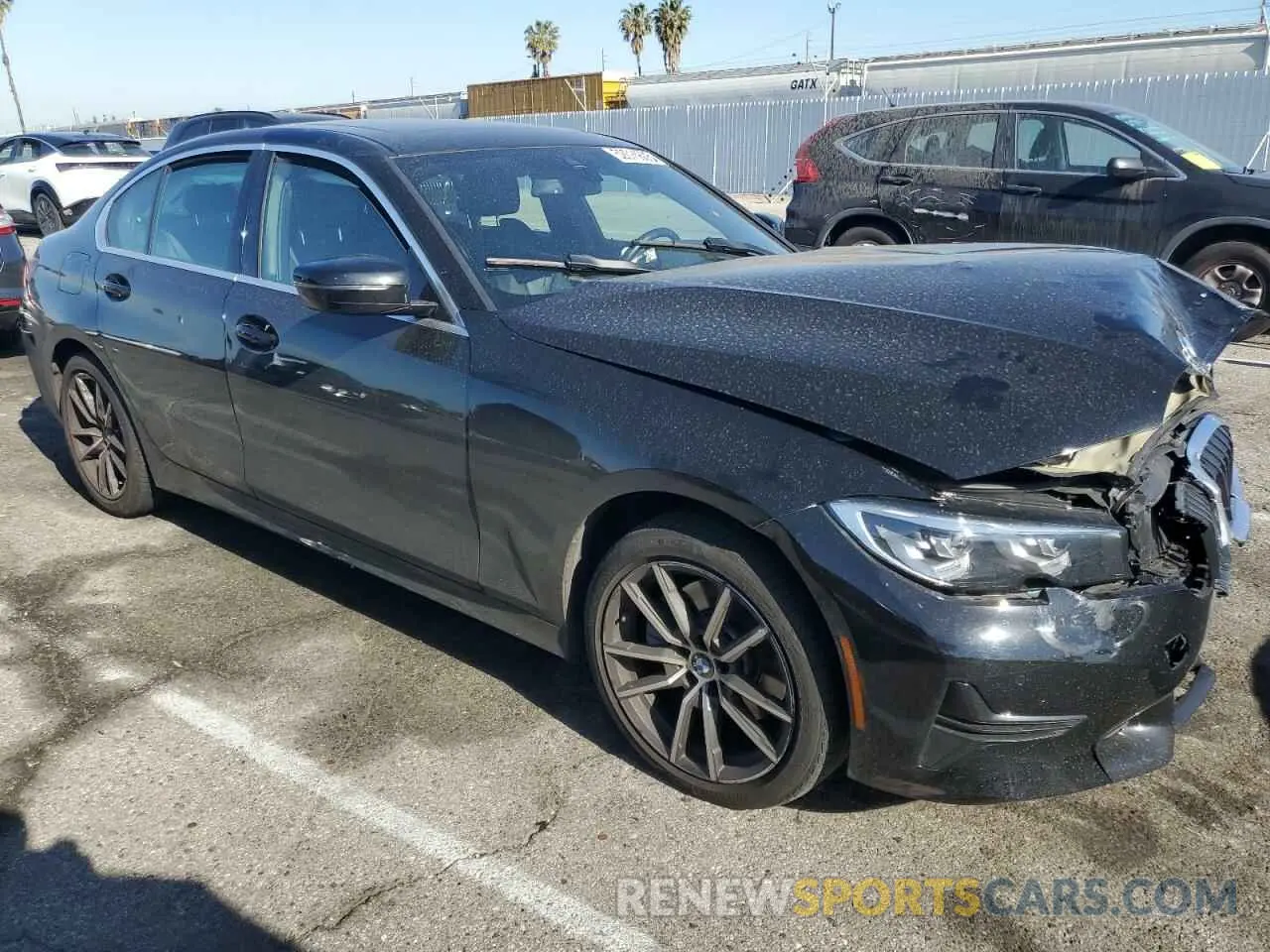 4 fotografías del automóvil dañado 3MW5R1J04L8B26370 BMW 3 SERIES 2020