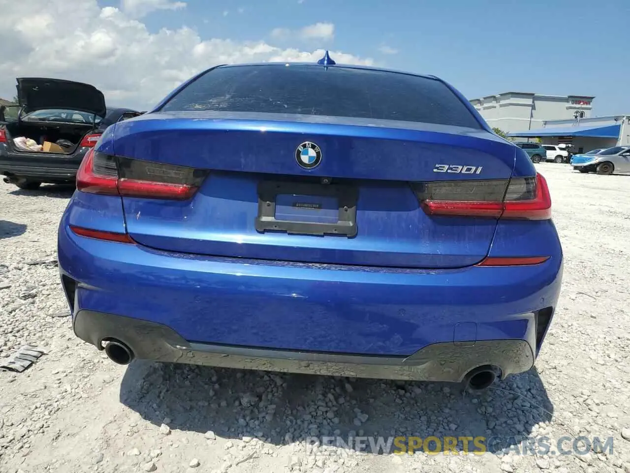 6 fotografías del automóvil dañado 3MW5R1J04L8B42553 BMW 3 SERIES 2020