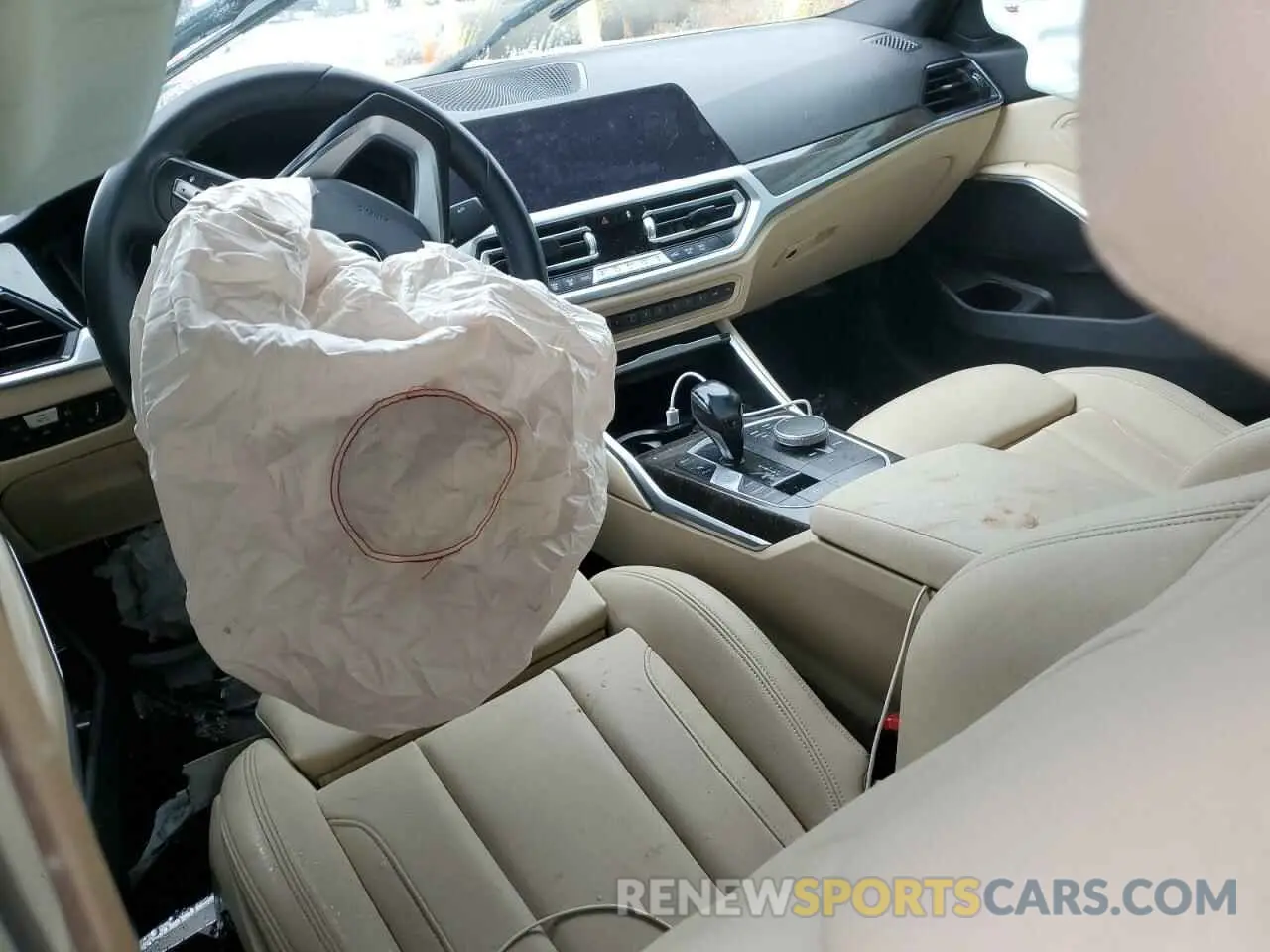8 fotografías del automóvil dañado 3MW5R1J04L8B46490 BMW 3 SERIES 2020