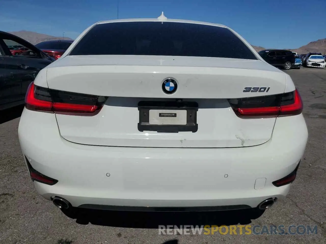 6 fotografías del automóvil dañado 3MW5R1J05L8B15295 BMW 3 SERIES 2020
