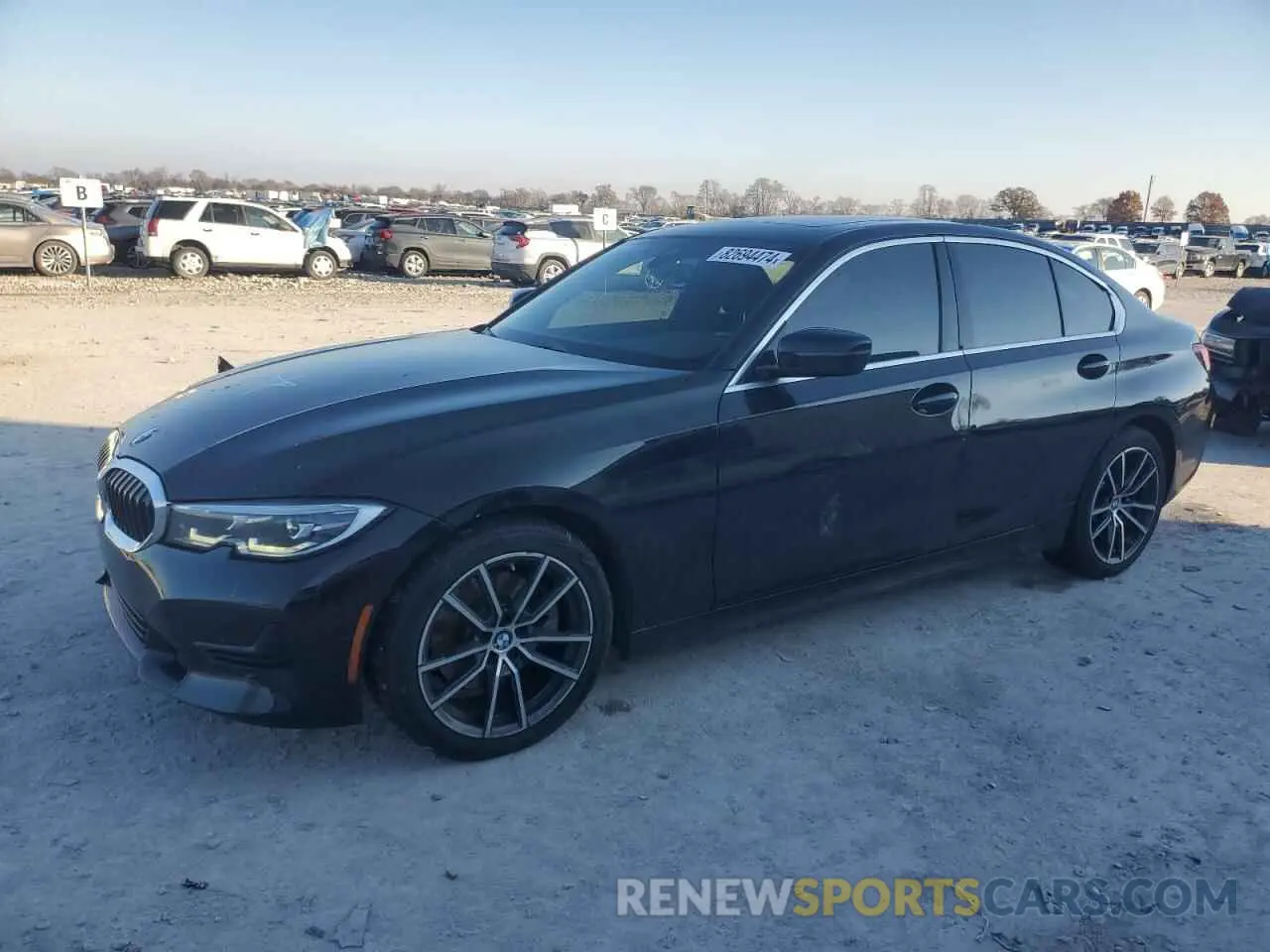 1 fotografías del automóvil dañado 3MW5R1J05L8B22103 BMW 3 SERIES 2020