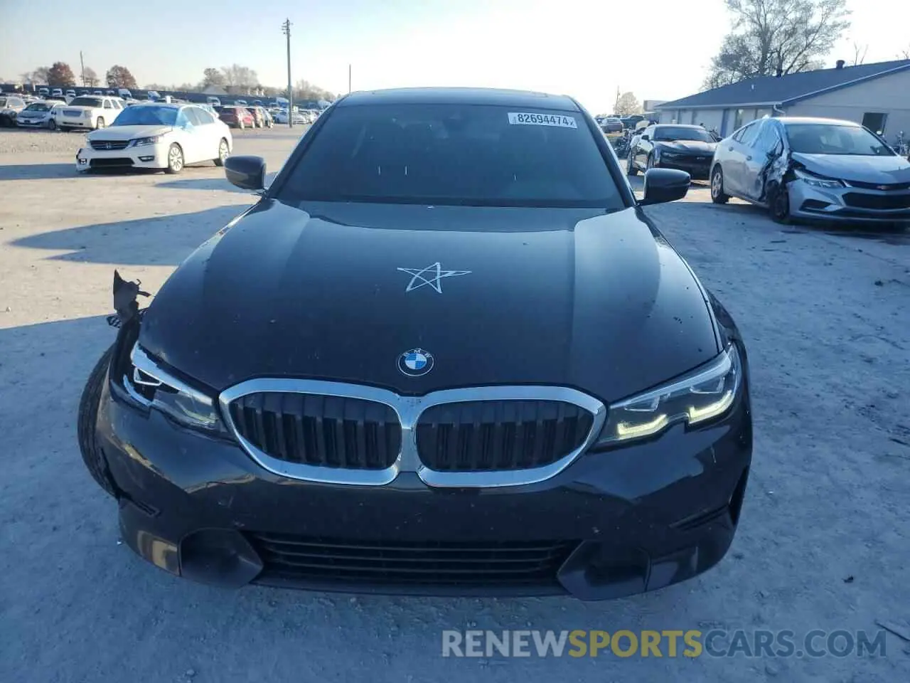5 fotografías del automóvil dañado 3MW5R1J05L8B22103 BMW 3 SERIES 2020