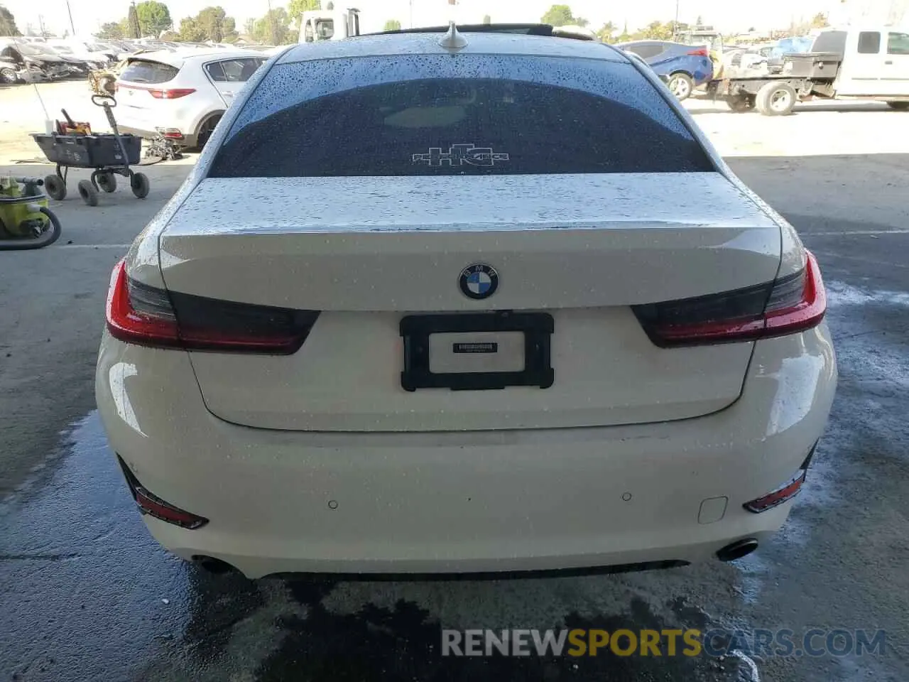 6 fotografías del automóvil dañado 3MW5R1J05L8B30878 BMW 3 SERIES 2020