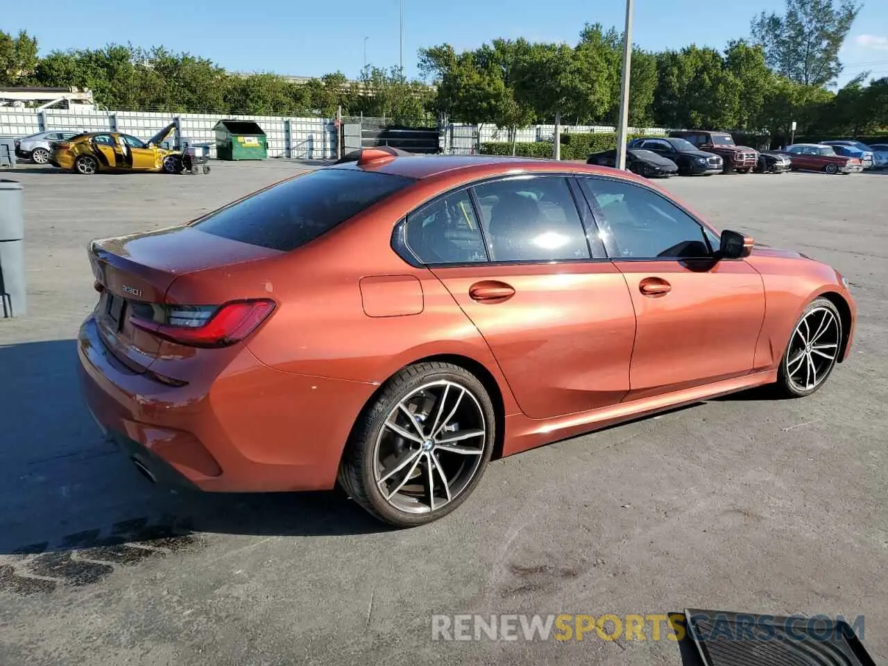 3 fotografías del automóvil dañado 3MW5R1J05L8B34879 BMW 3 SERIES 2020