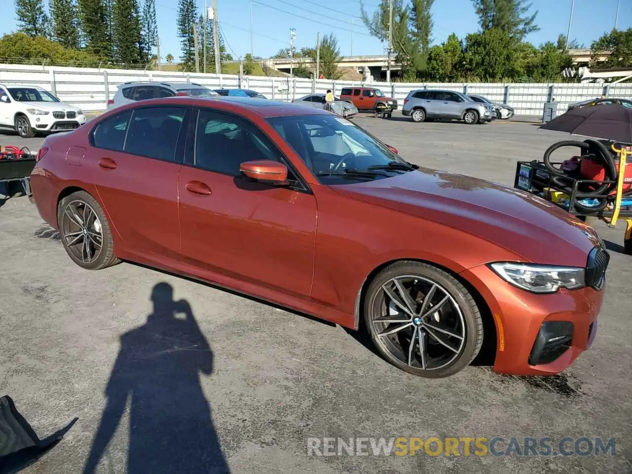 4 fotografías del automóvil dañado 3MW5R1J05L8B34879 BMW 3 SERIES 2020