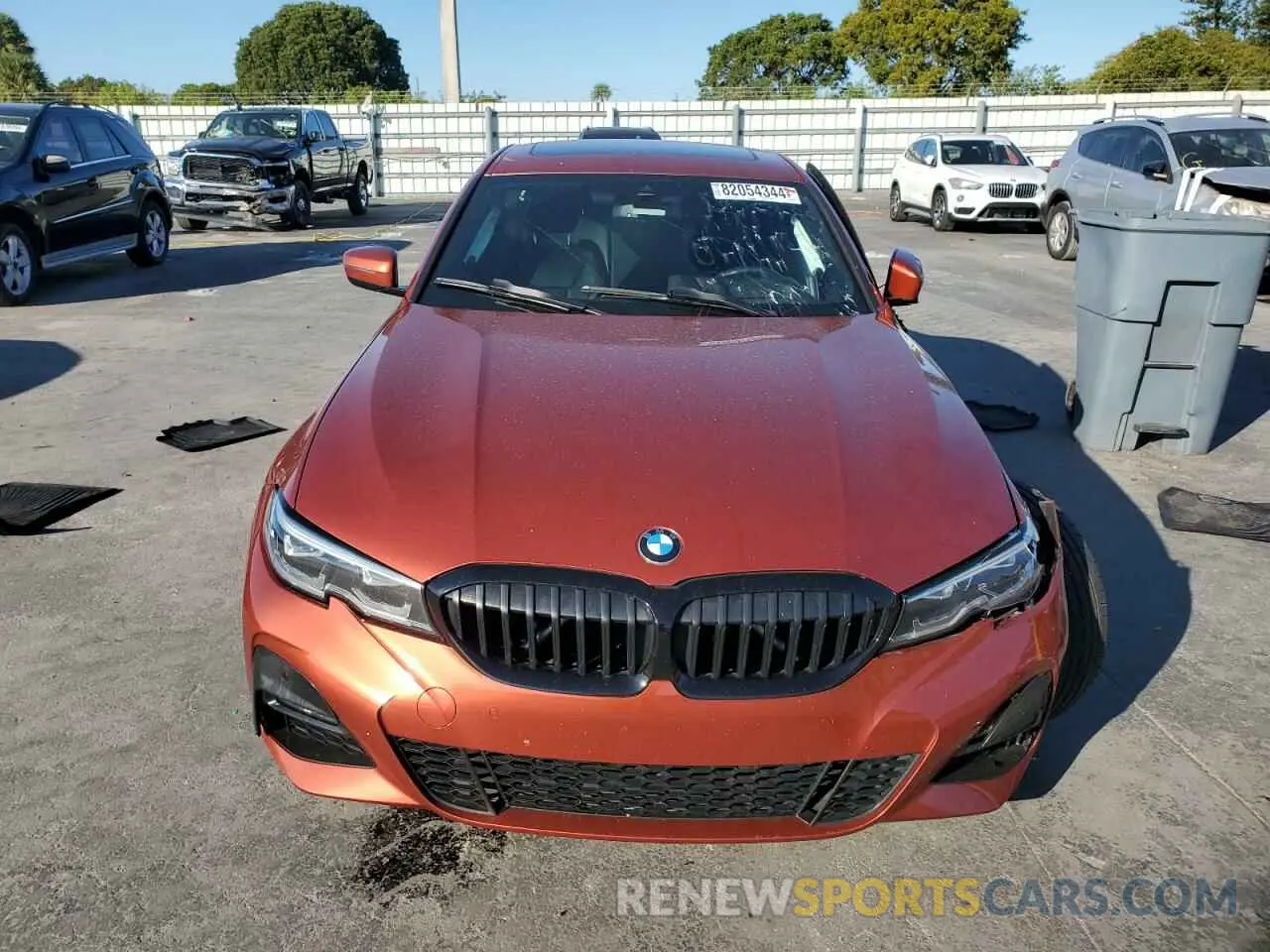 5 fotografías del automóvil dañado 3MW5R1J05L8B34879 BMW 3 SERIES 2020