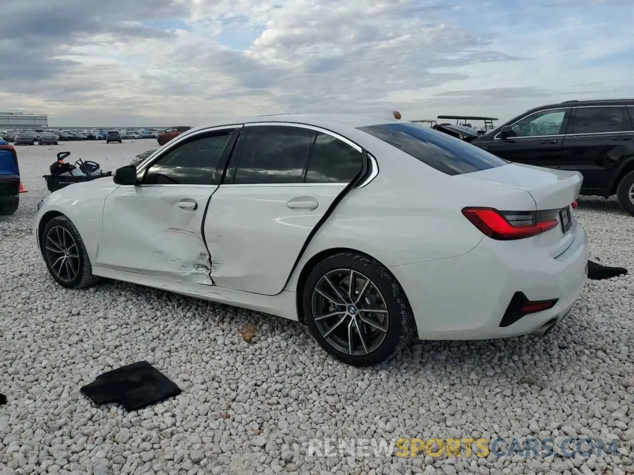 2 fotografías del automóvil dañado 3MW5R1J05L8B39063 BMW 3 SERIES 2020