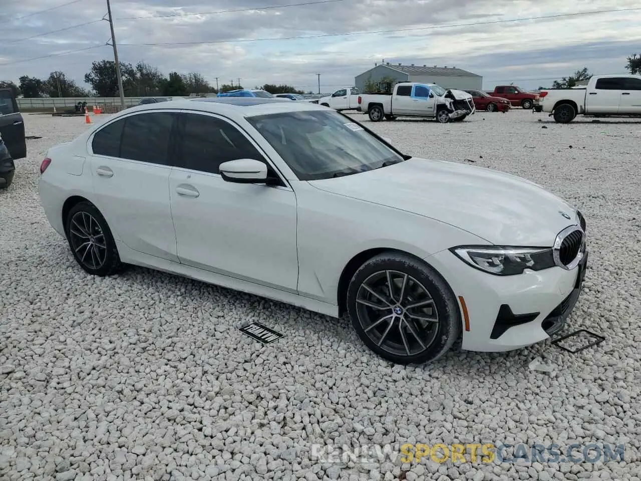 4 fotografías del automóvil dañado 3MW5R1J05L8B39063 BMW 3 SERIES 2020