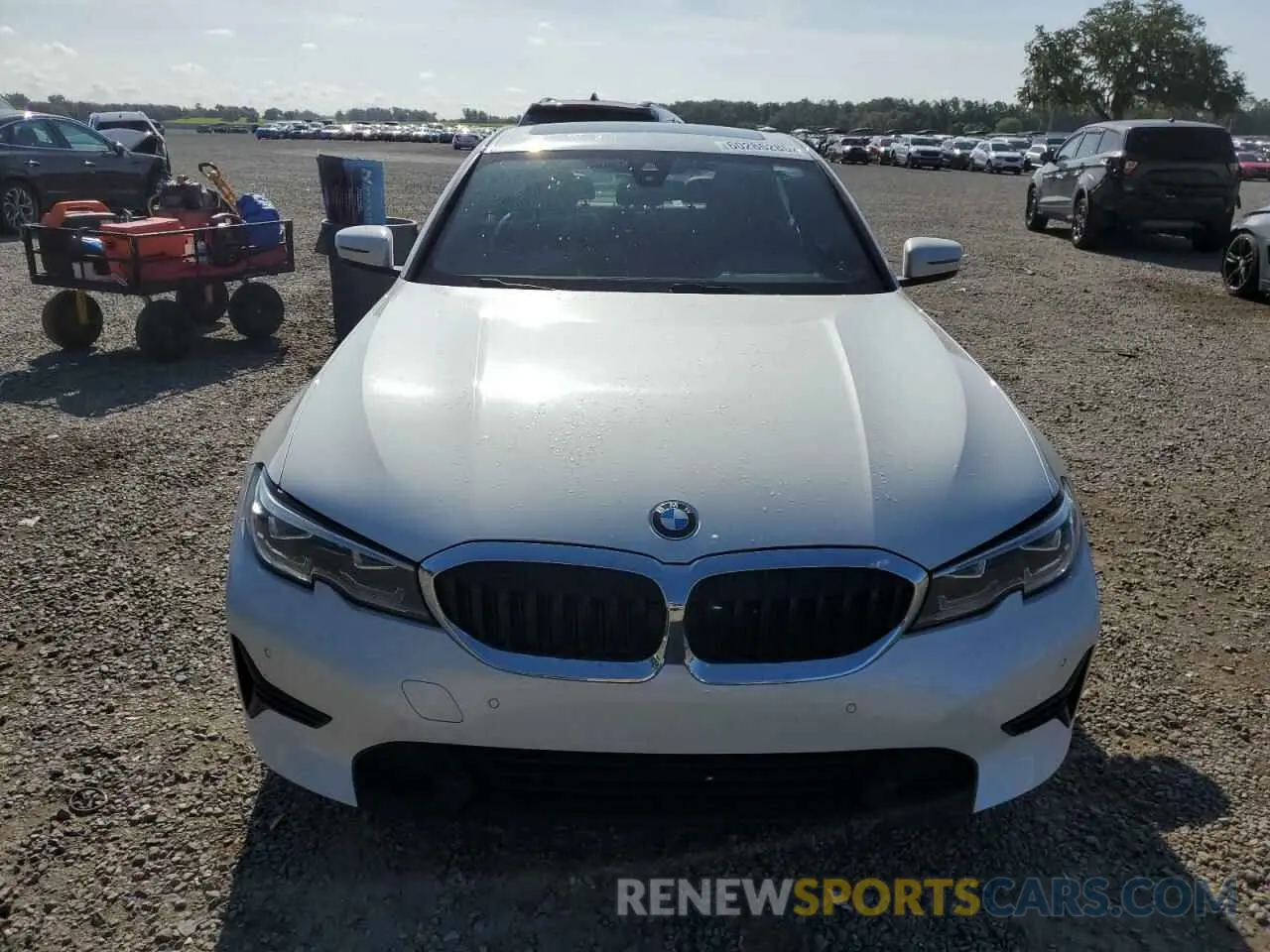 5 fotografías del automóvil dañado 3MW5R1J06L8B21946 BMW 3 SERIES 2020