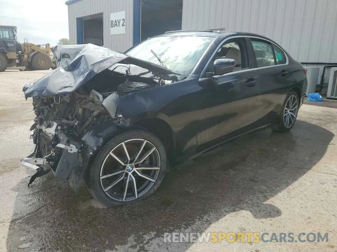 1 fotografías del automóvil dañado 3MW5R1J07L8B07473 BMW 3 SERIES 2020