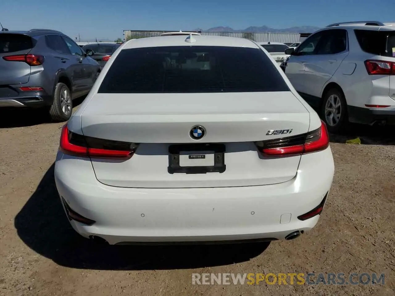 6 fotografías del automóvil dañado 3MW5R1J07L8B13967 BMW 3 SERIES 2020