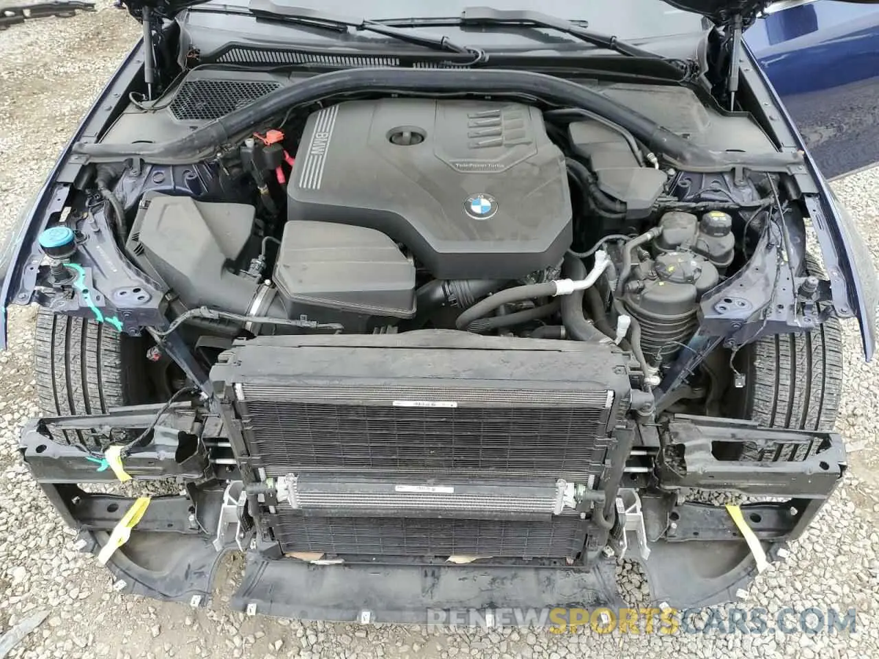 11 fotografías del automóvil dañado 3MW5R1J07L8B14133 BMW 3 SERIES 2020