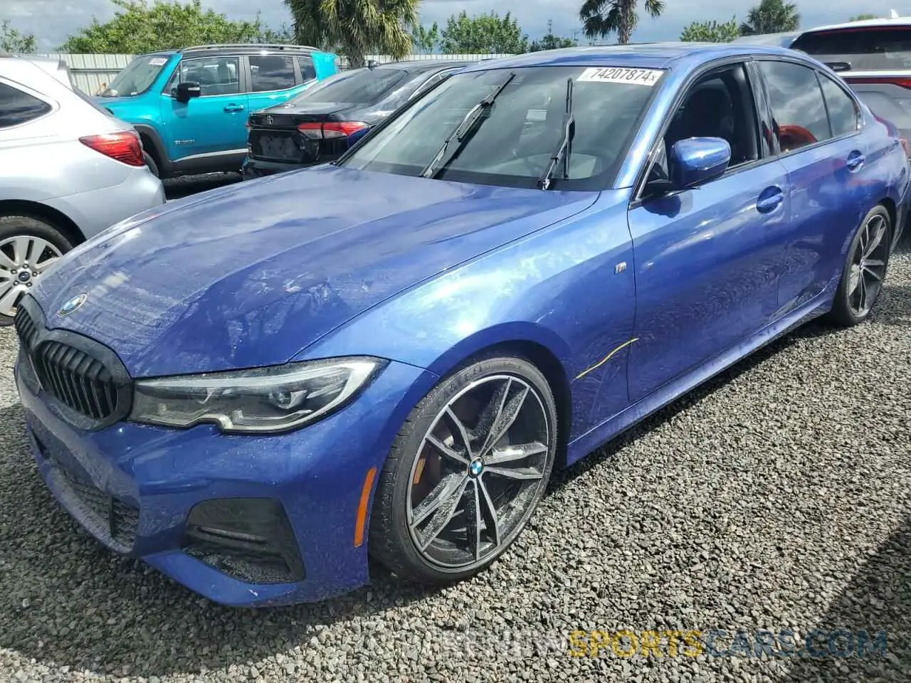 12 fotografías del automóvil dañado 3MW5R1J07L8B19672 BMW 3 SERIES 2020