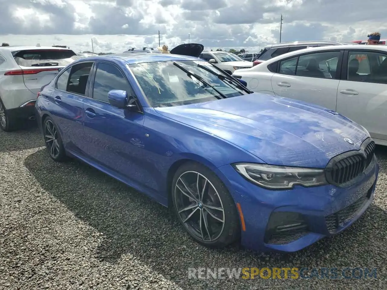 4 fotografías del automóvil dañado 3MW5R1J07L8B19672 BMW 3 SERIES 2020