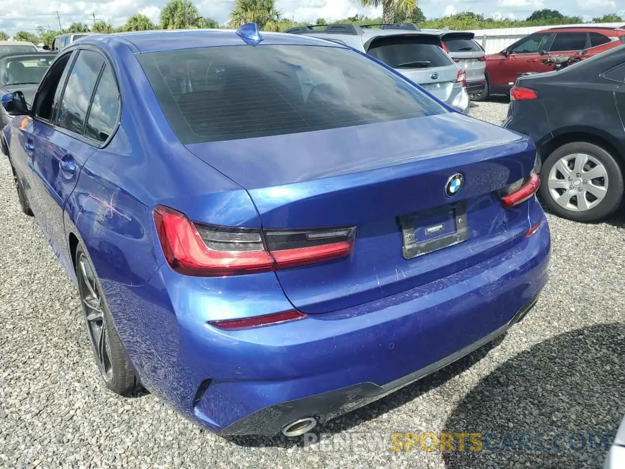 6 fotografías del automóvil dañado 3MW5R1J07L8B19672 BMW 3 SERIES 2020