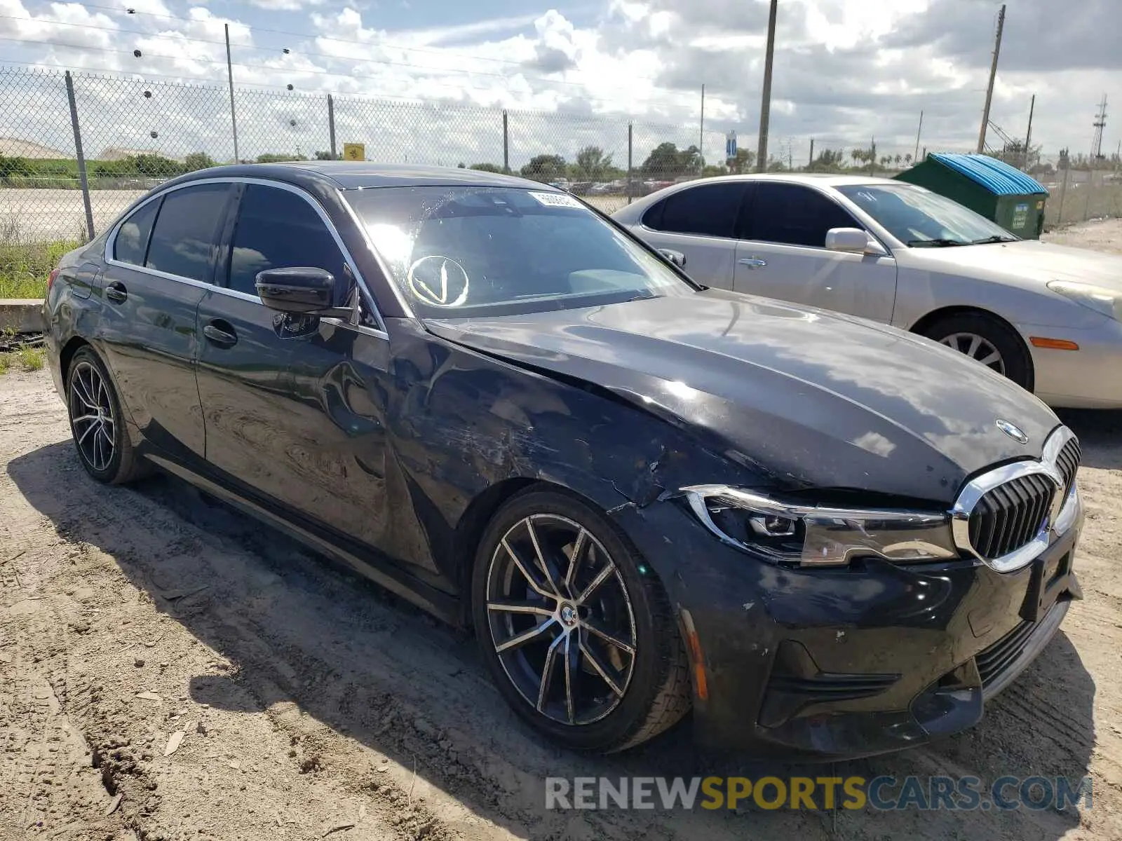 1 fotografías del automóvil dañado 3MW5R1J07L8B20871 BMW 3 SERIES 2020